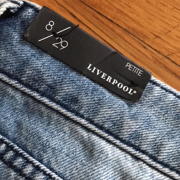 Liverpool cropped boyfriend jeans NWT 8/29 (8P) - Picture 8 of 10
